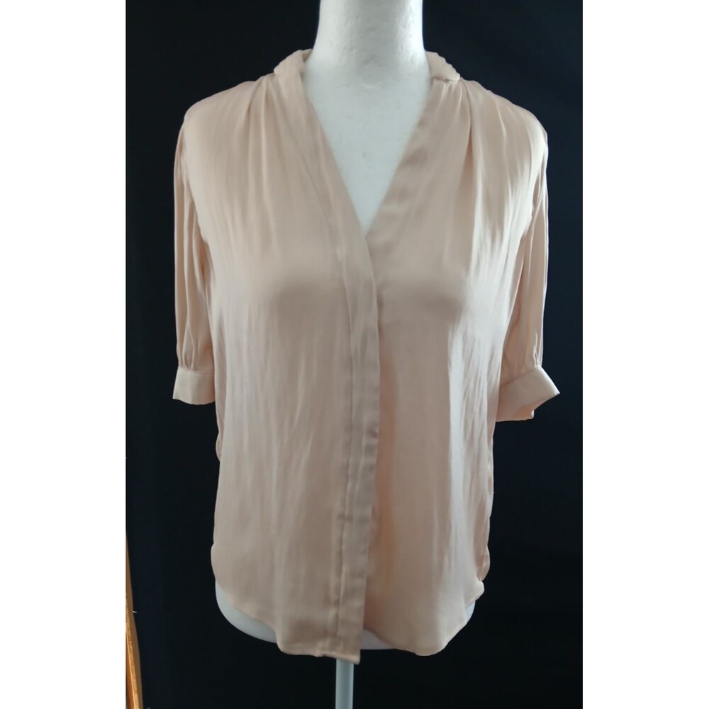 Philosophy Republic Clothing Silky Button Down Blouse  XS